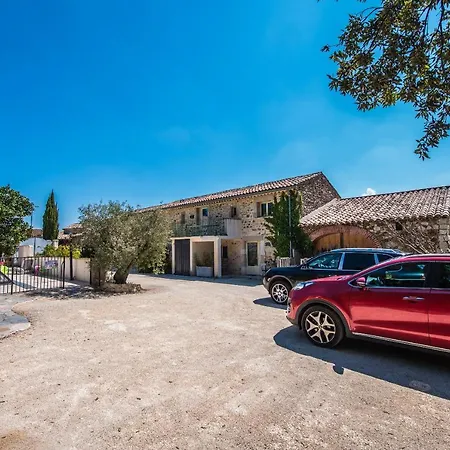 Gite Haut De Gamme Dans Un Mas Provencal Les Fumades-Les Bains Exterior photo